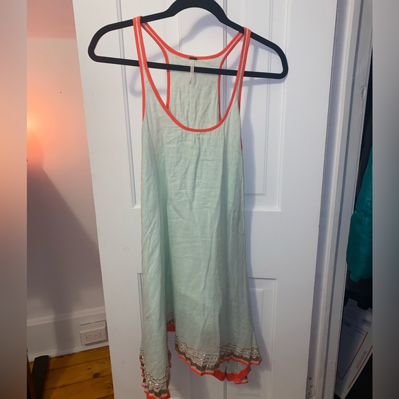 Gorgeous turquoise dress by free people - Picture 5 of 6